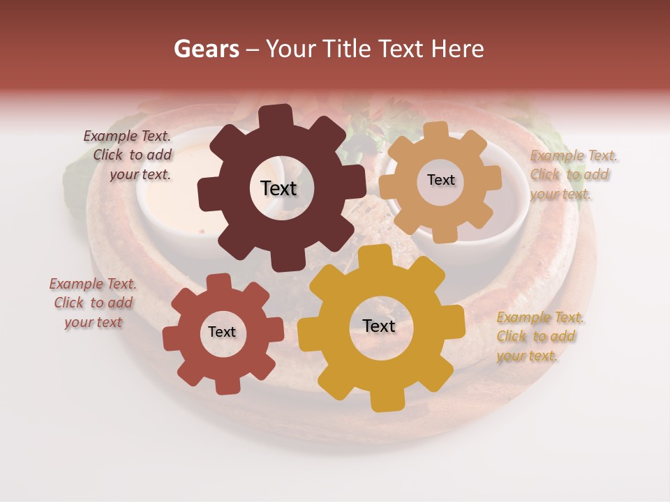 Dish Dog Ketchup PowerPoint Template