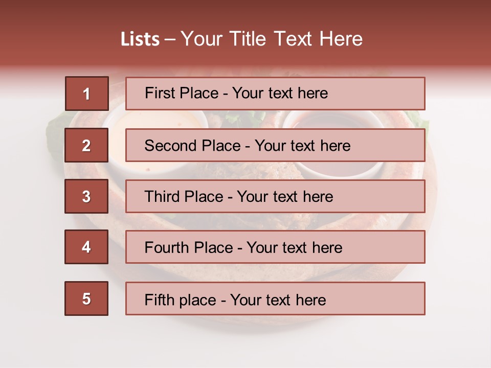 Dish Dog Ketchup PowerPoint Template