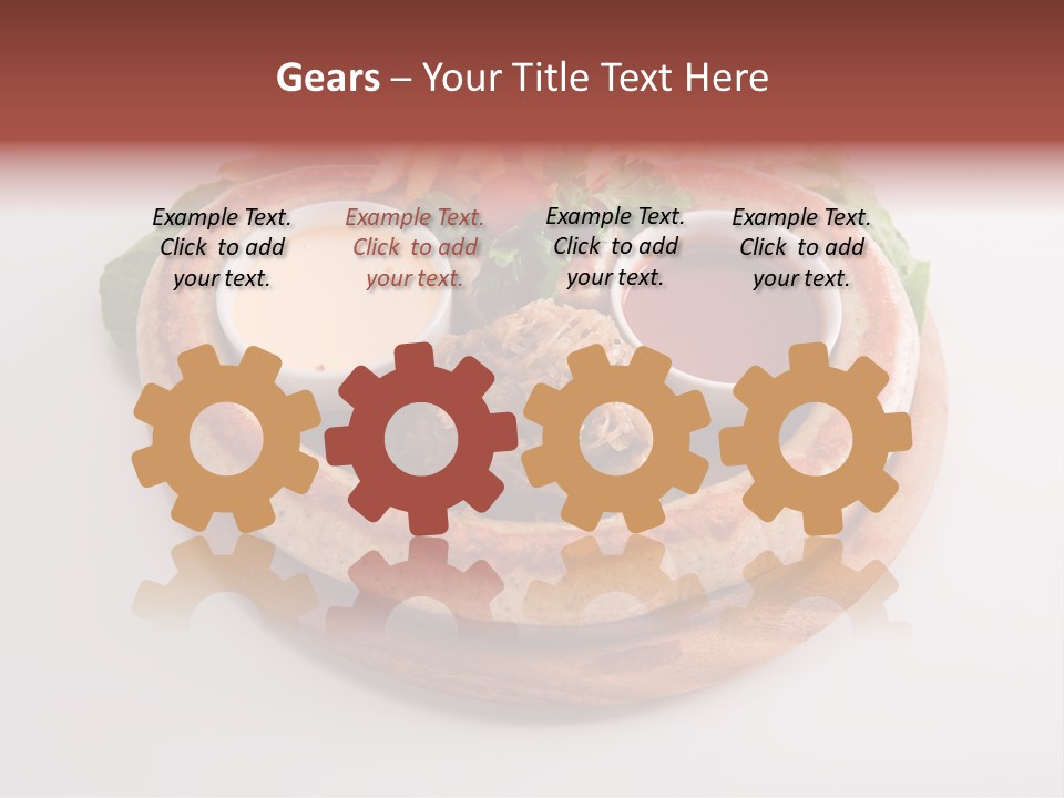 Dish Dog Ketchup PowerPoint Template