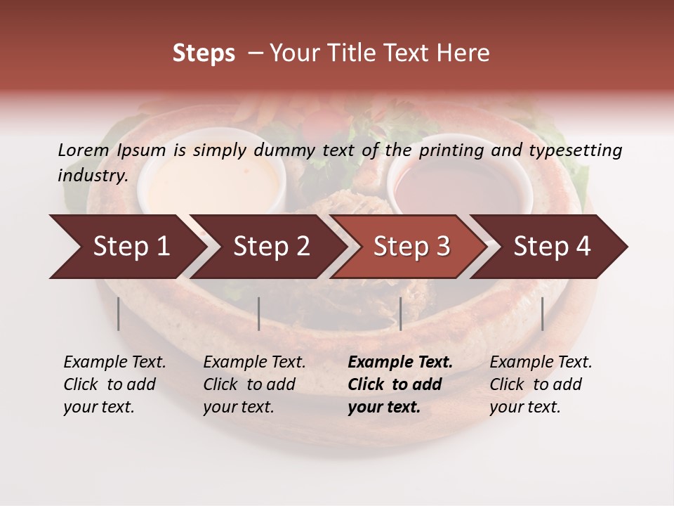 Dish Dog Ketchup PowerPoint Template