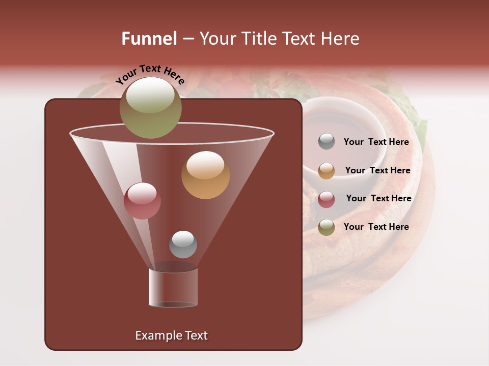 Dish Dog Ketchup PowerPoint Template