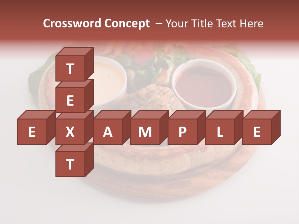 Dish Dog Ketchup PowerPoint Template