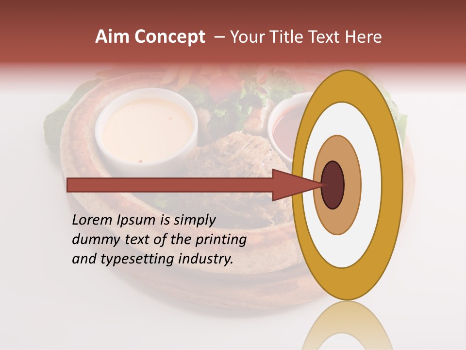 Dish Dog Ketchup PowerPoint Template