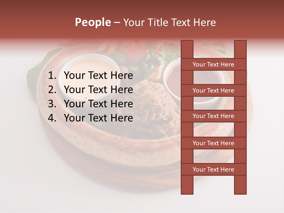Dish Dog Ketchup PowerPoint Template