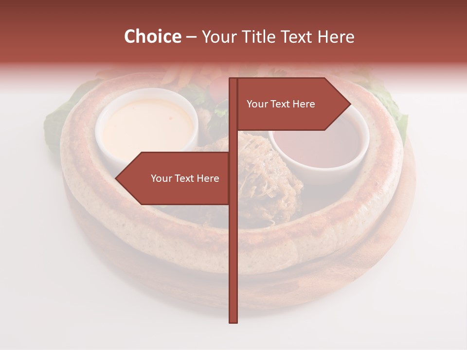 Dish Dog Ketchup PowerPoint Template