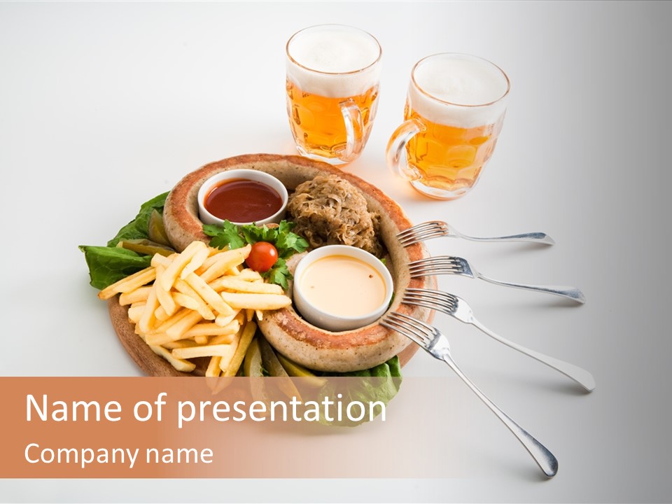 Shop Beef Food PowerPoint Template