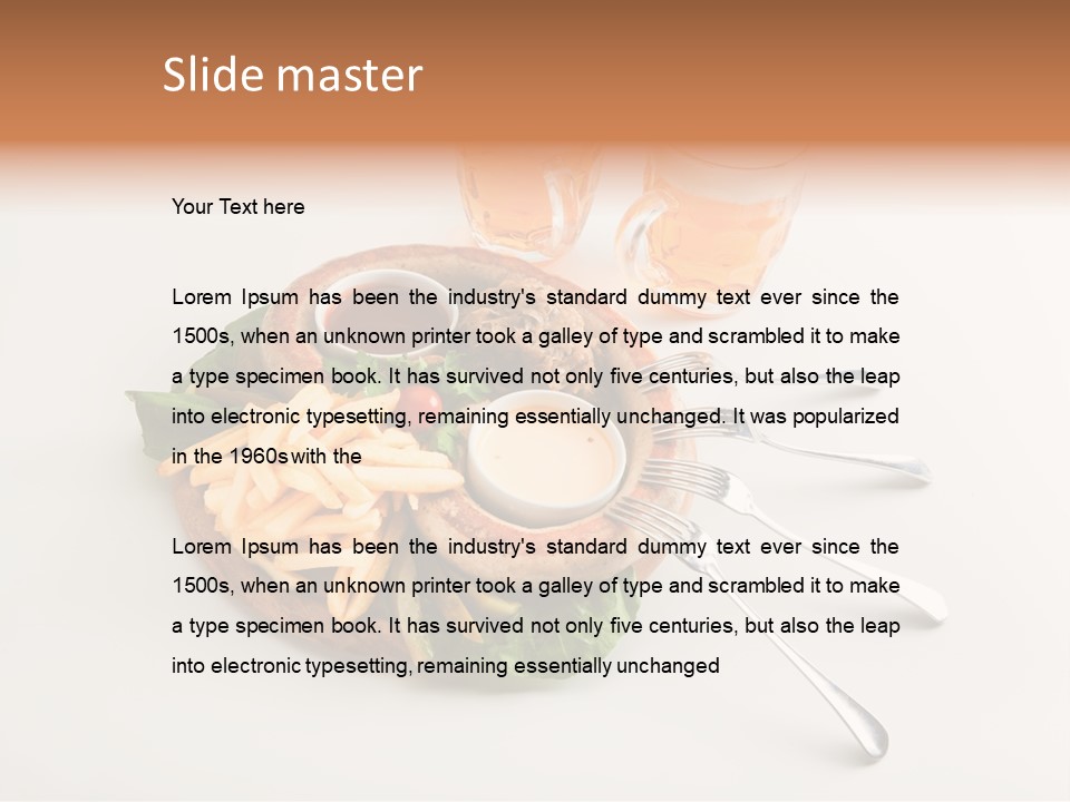 Shop Beef Food PowerPoint Template