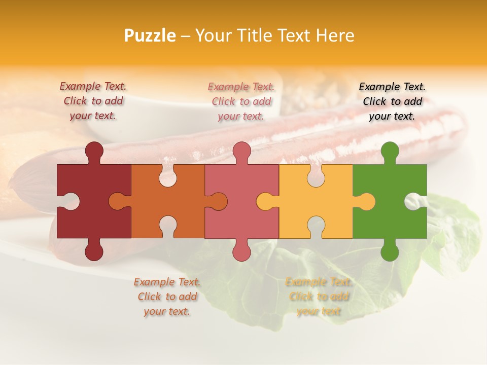 Food Vegetable Fast PowerPoint Template