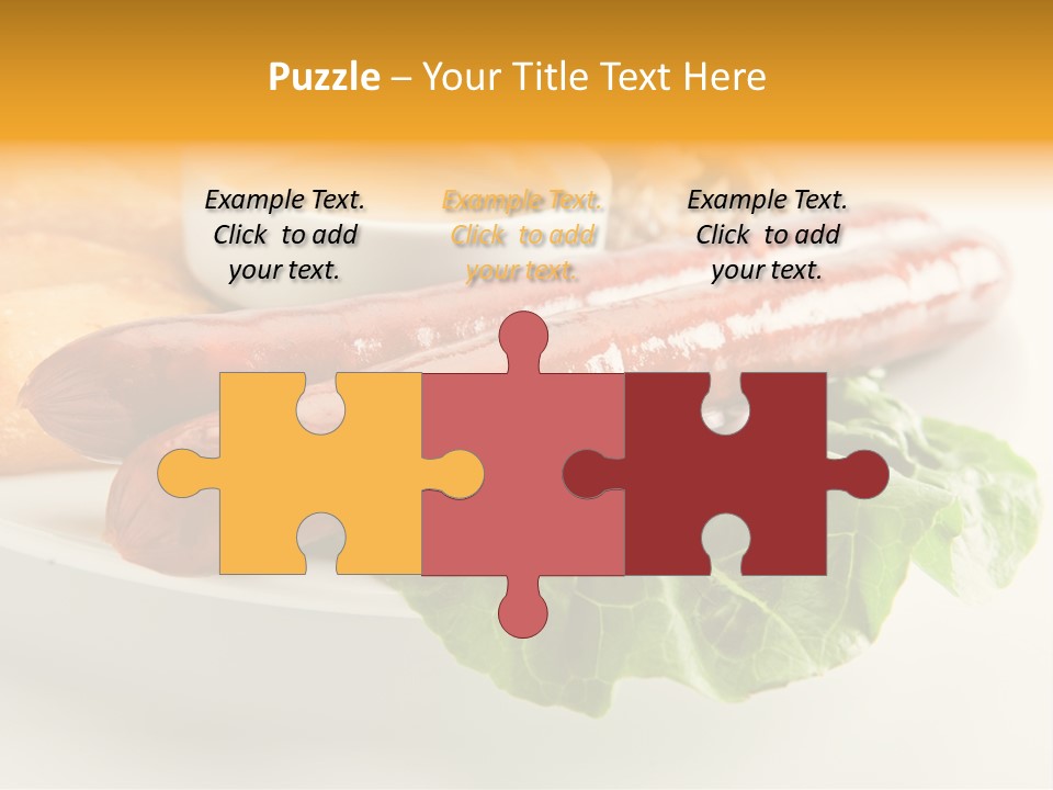 Food Vegetable Fast PowerPoint Template