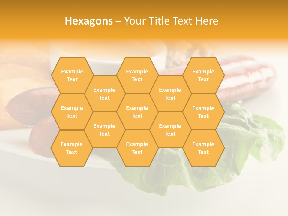 Food Vegetable Fast PowerPoint Template