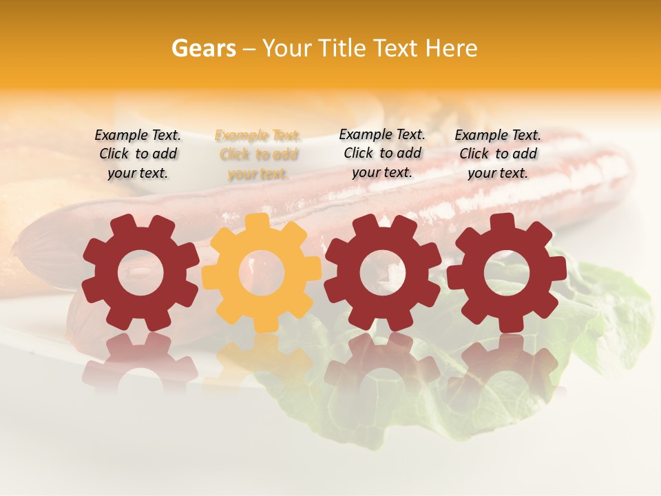 Food Vegetable Fast PowerPoint Template