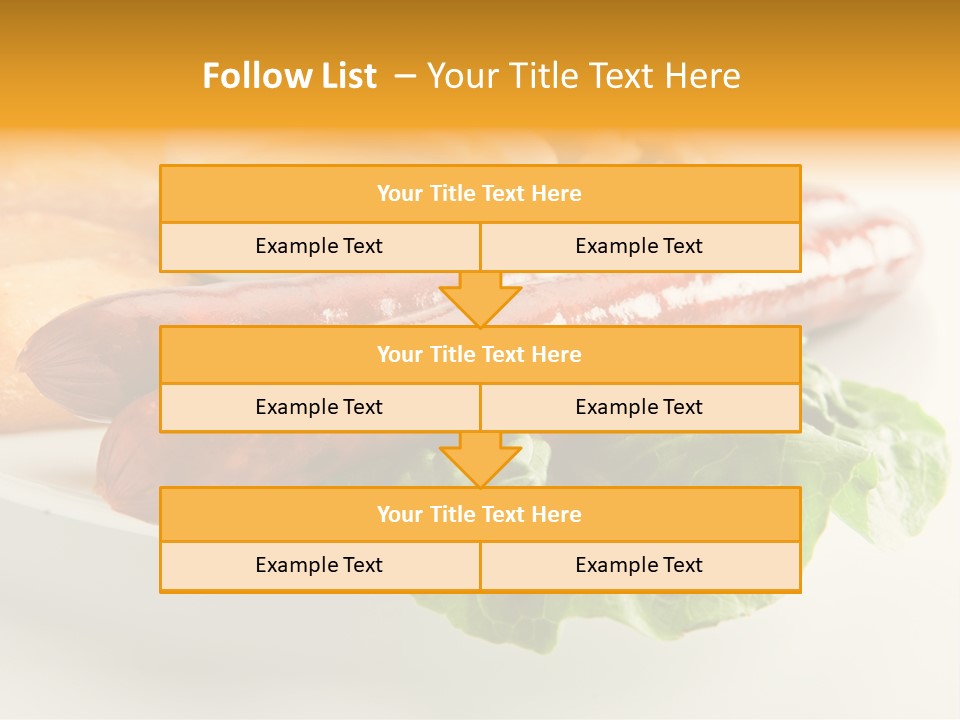 Food Vegetable Fast PowerPoint Template