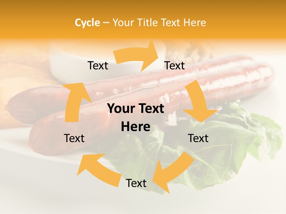 Food Vegetable Fast PowerPoint Template