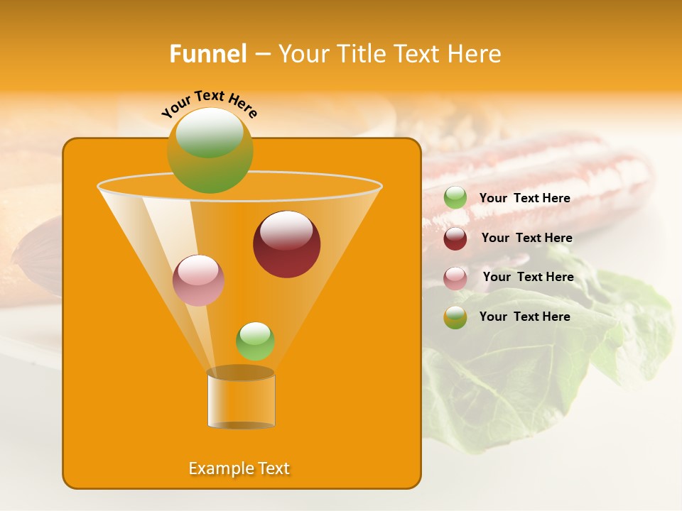 Food Vegetable Fast PowerPoint Template