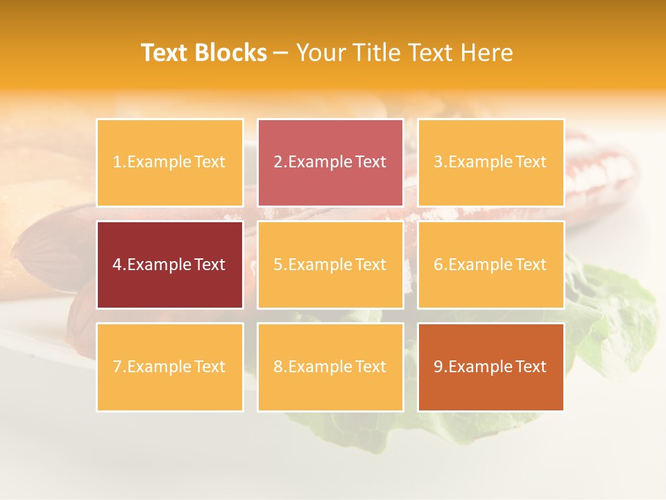 Food Vegetable Fast PowerPoint Template