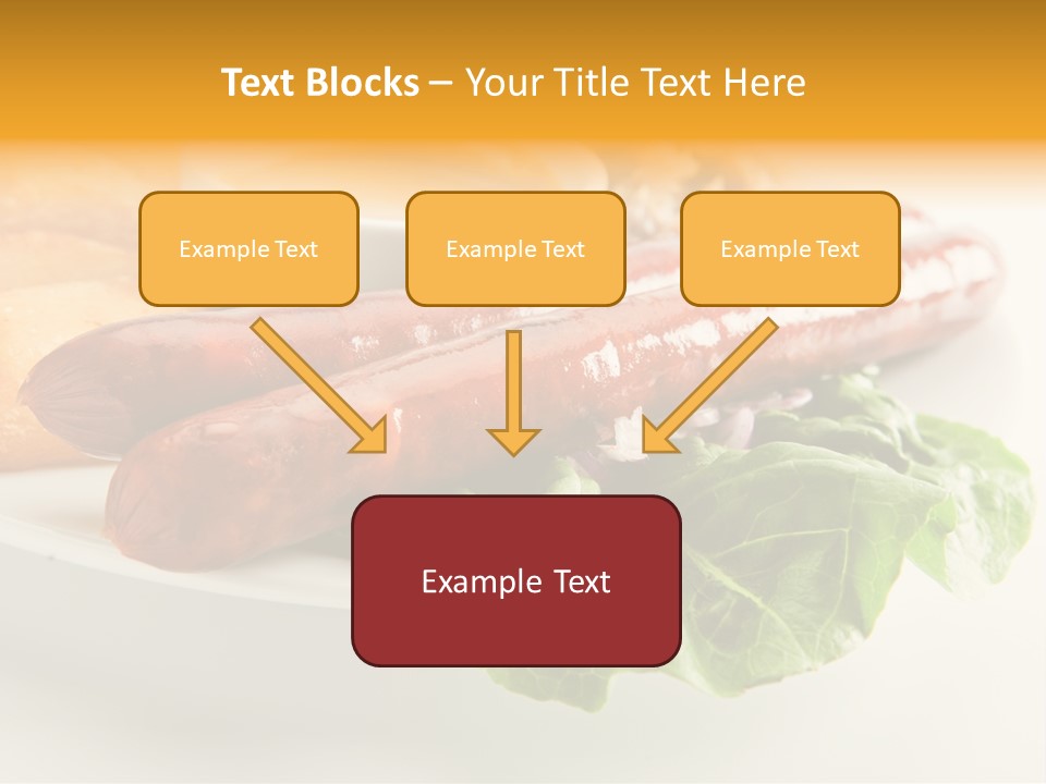 Food Vegetable Fast PowerPoint Template