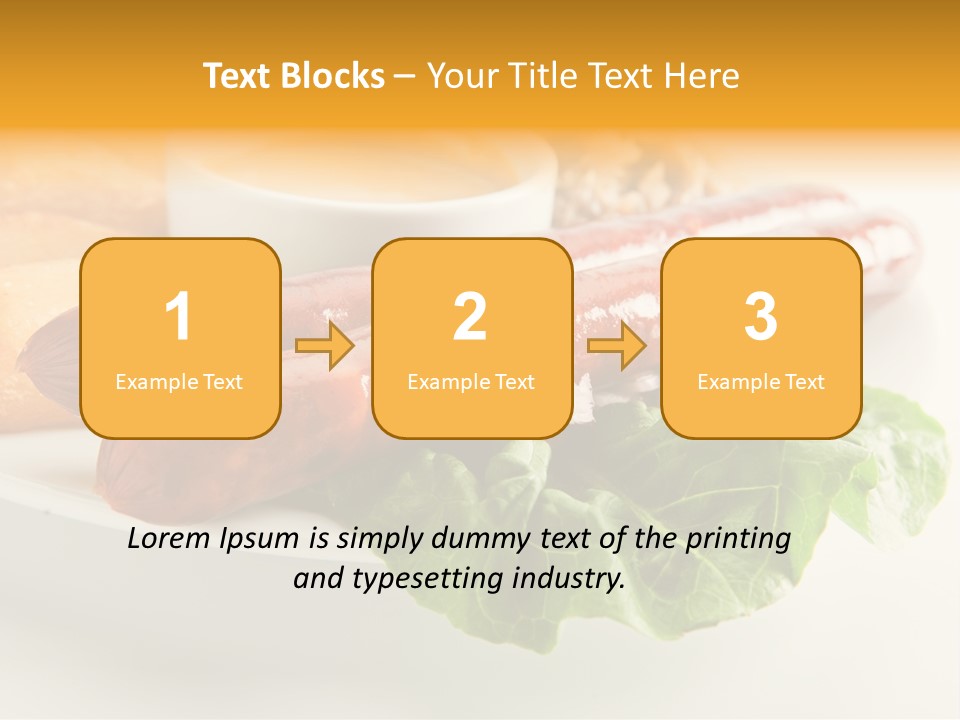 Food Vegetable Fast PowerPoint Template