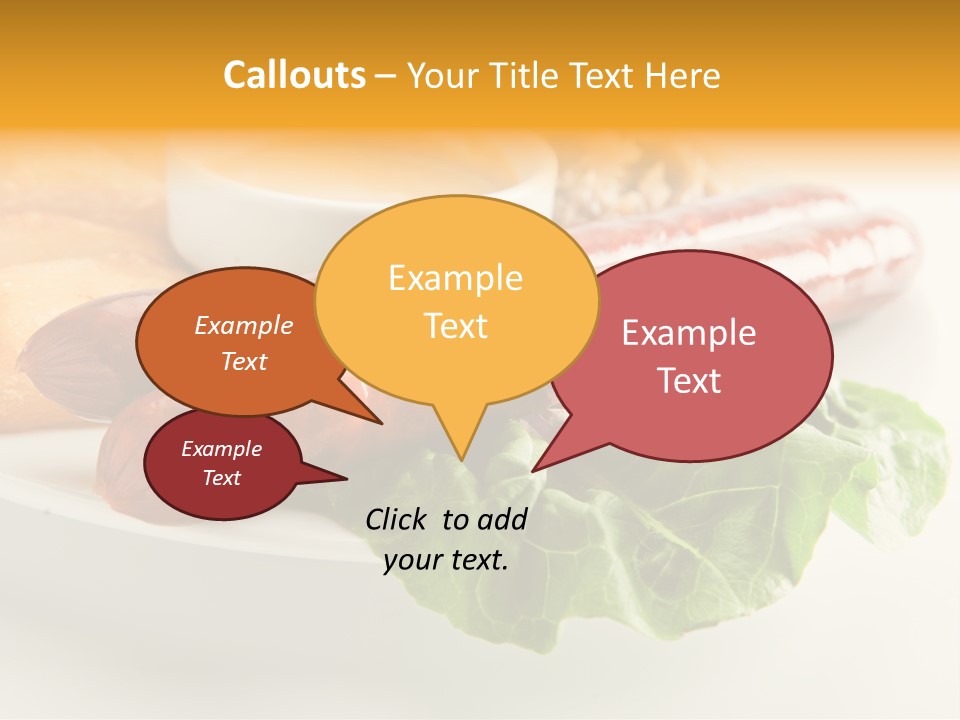 Food Vegetable Fast PowerPoint Template