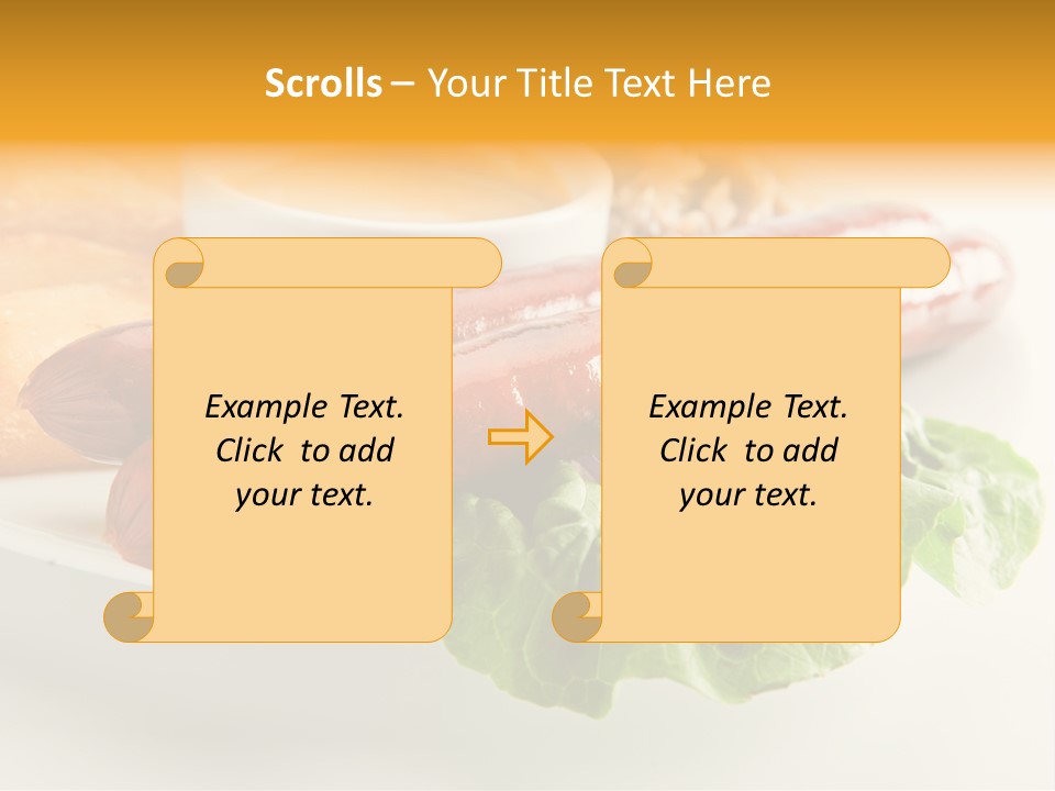 Food Vegetable Fast PowerPoint Template