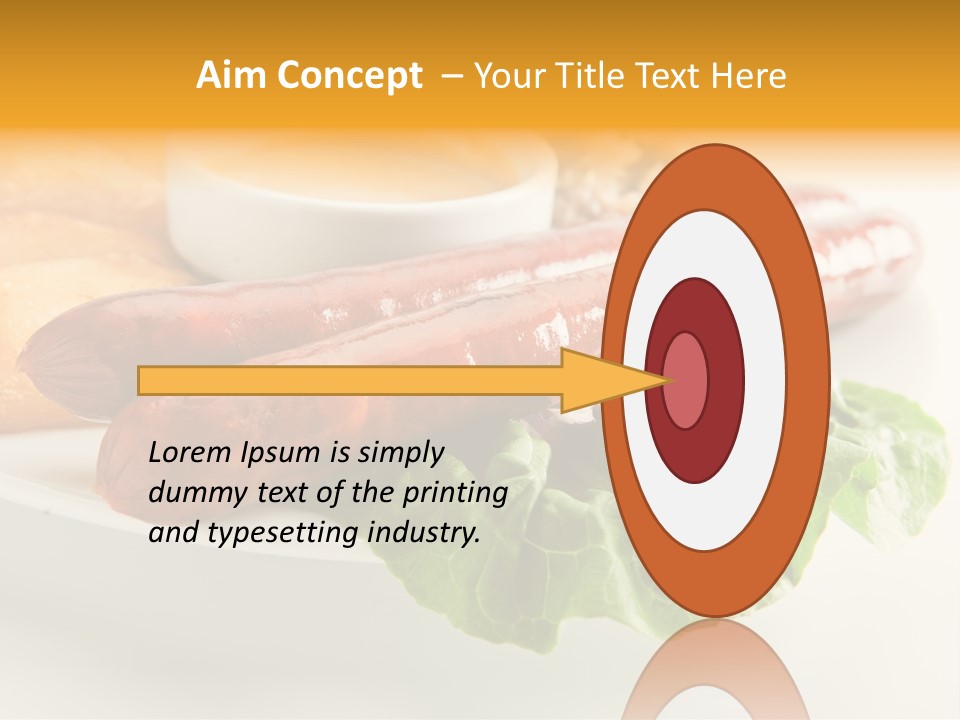 Food Vegetable Fast PowerPoint Template