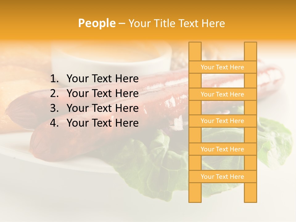 Food Vegetable Fast PowerPoint Template