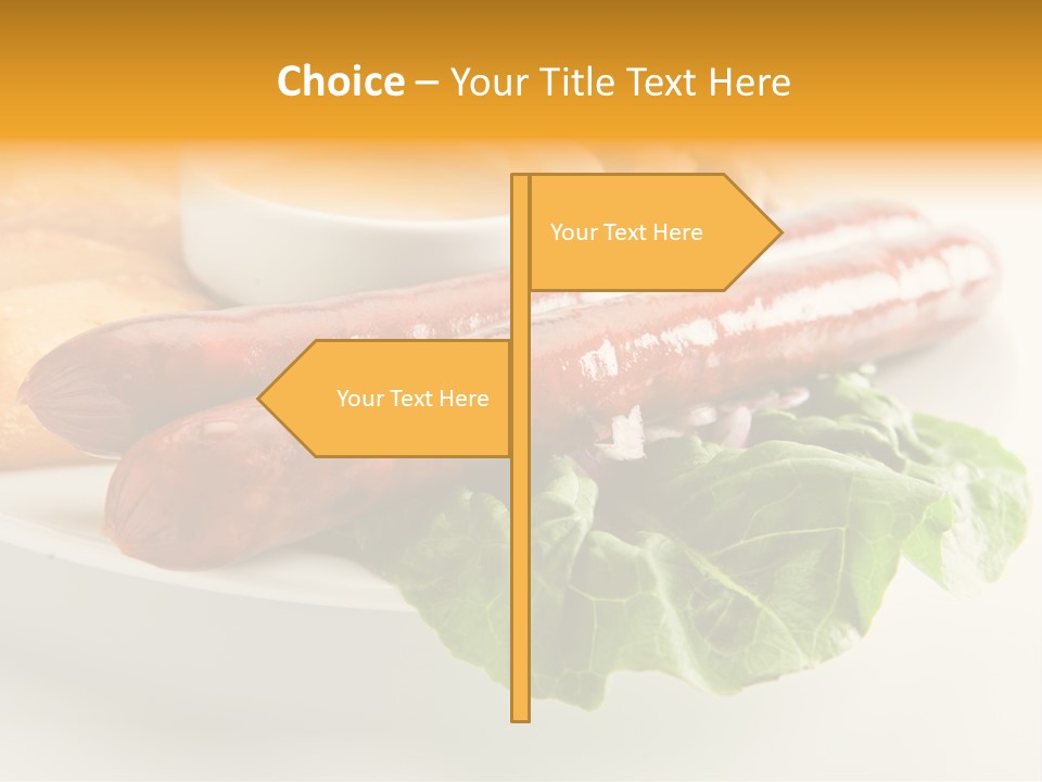 Food Vegetable Fast PowerPoint Template