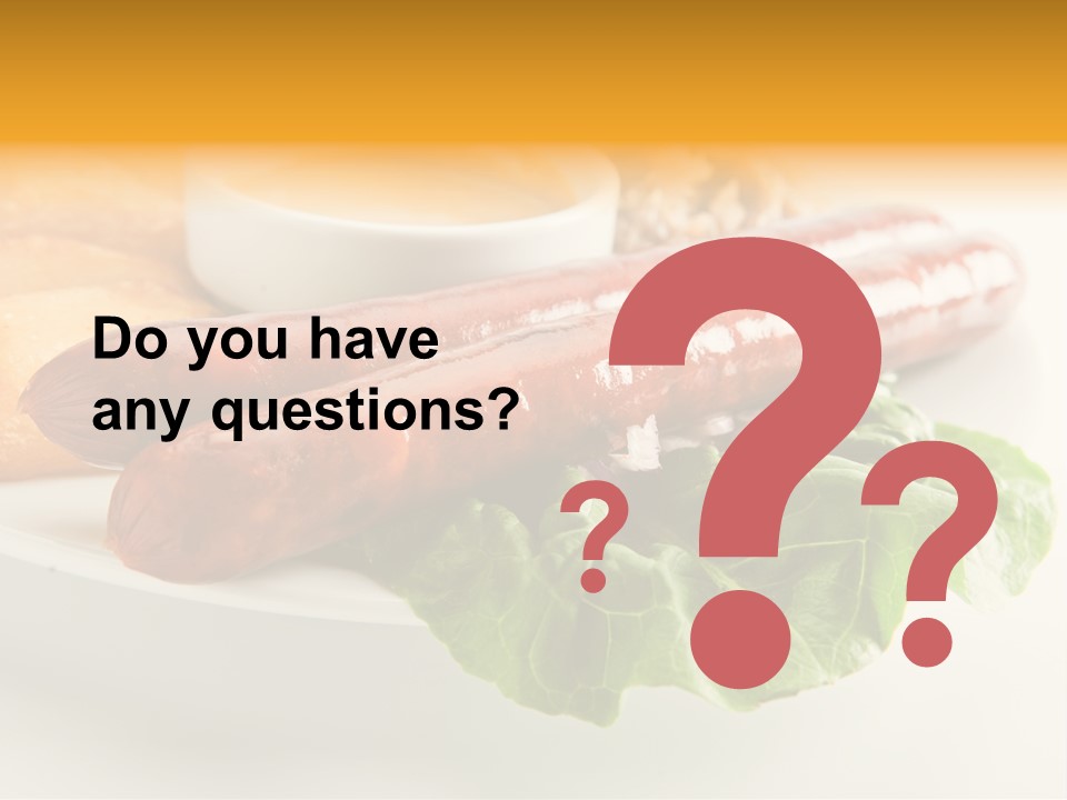 Food Vegetable Fast PowerPoint Template