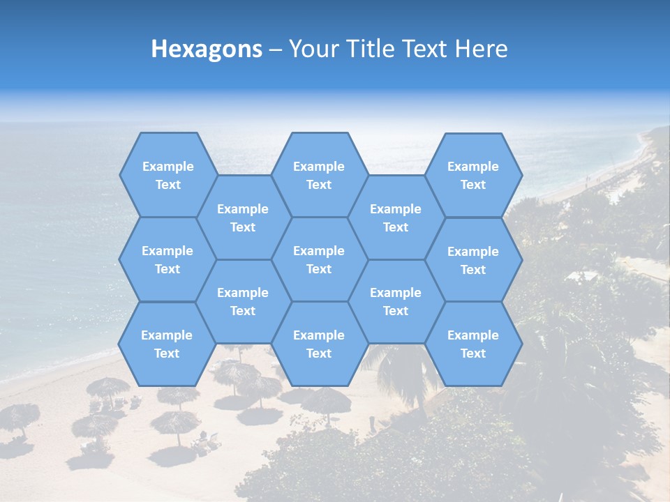 Vacation Beautiful Sunny PowerPoint Template