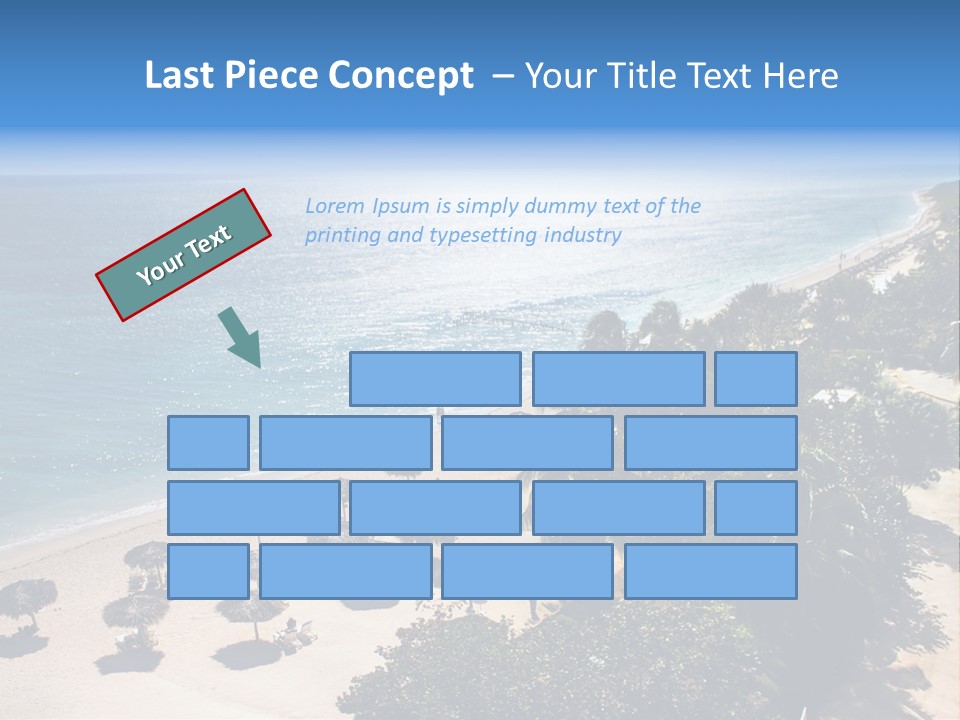 Vacation Beautiful Sunny PowerPoint Template