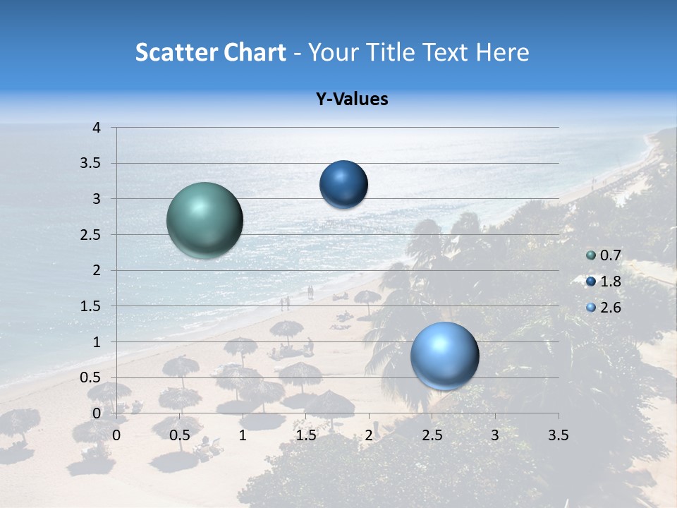 Vacation Beautiful Sunny PowerPoint Template