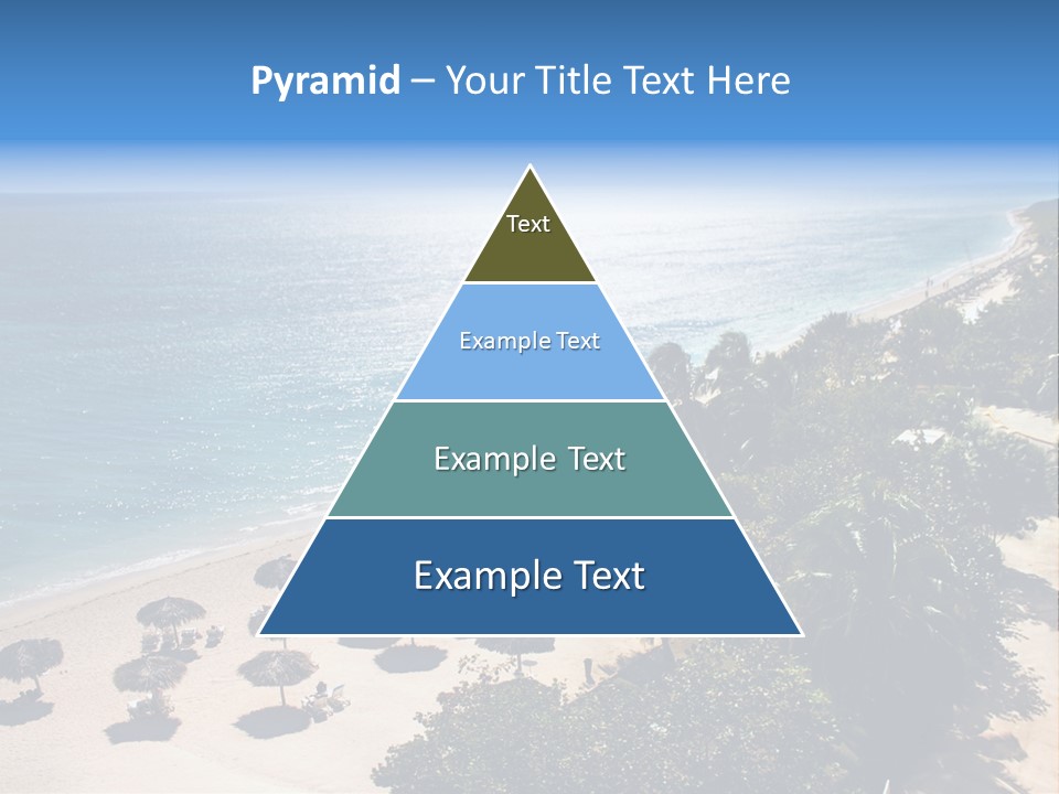 Vacation Beautiful Sunny PowerPoint Template