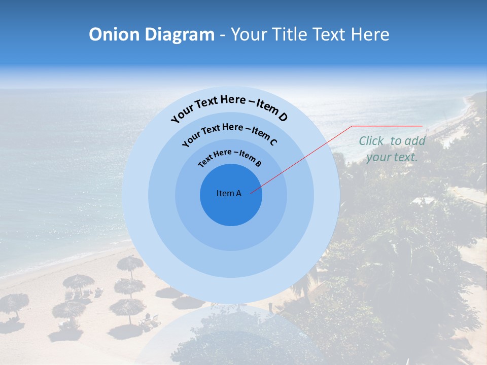 Vacation Beautiful Sunny PowerPoint Template