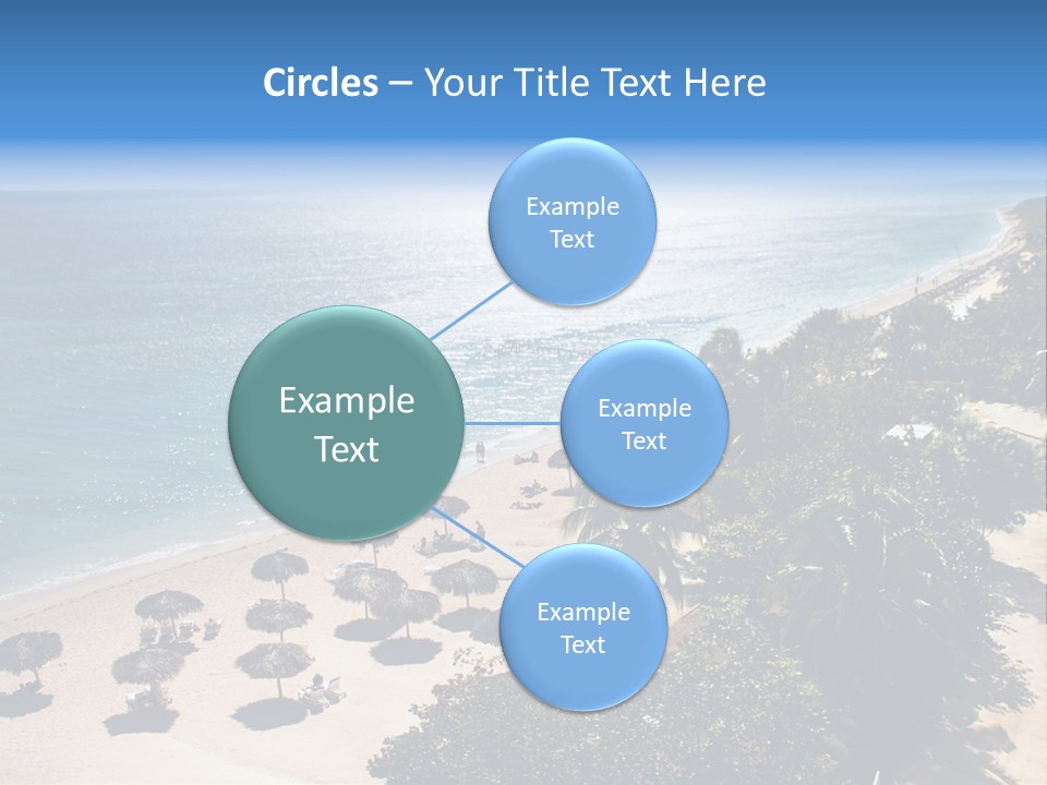 Vacation Beautiful Sunny PowerPoint Template