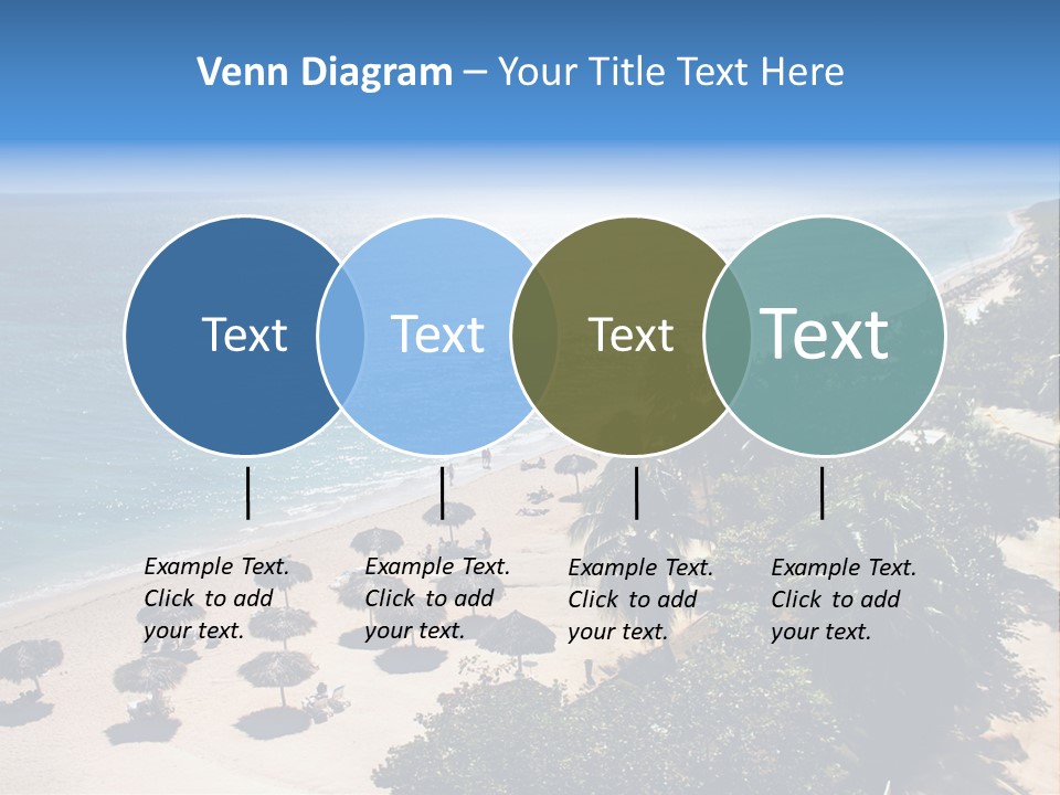 Vacation Beautiful Sunny PowerPoint Template