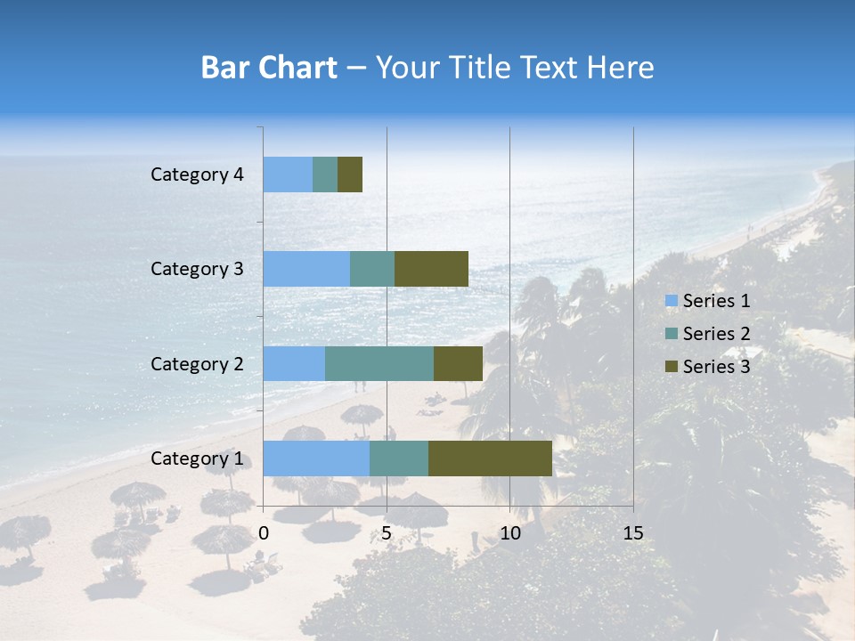 Vacation Beautiful Sunny PowerPoint Template