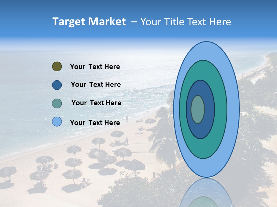 Vacation Beautiful Sunny PowerPoint Template
