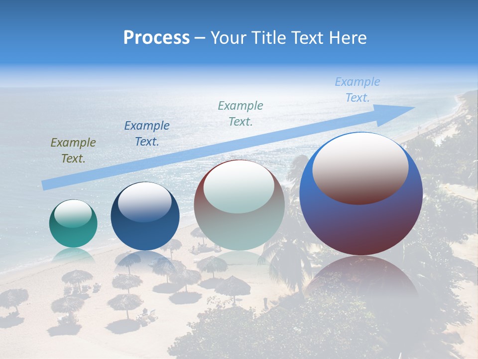 Vacation Beautiful Sunny PowerPoint Template