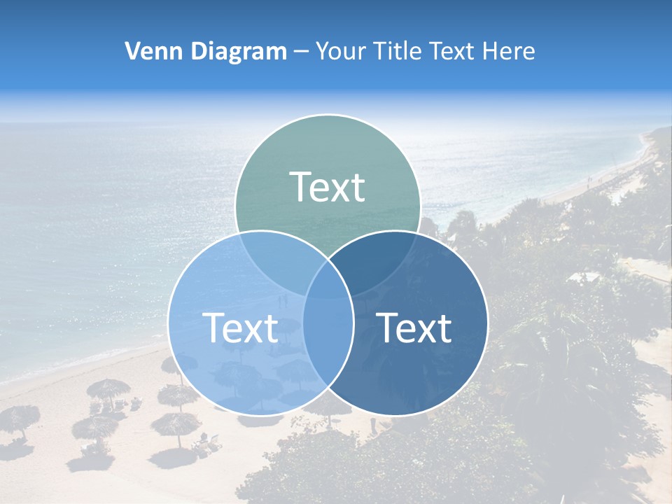 Vacation Beautiful Sunny PowerPoint Template