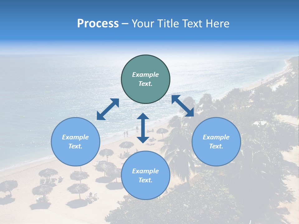 Vacation Beautiful Sunny PowerPoint Template