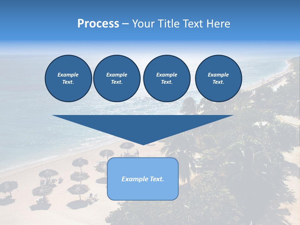 Vacation Beautiful Sunny PowerPoint Template