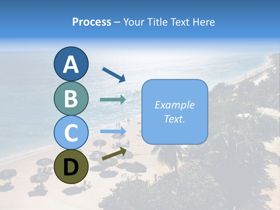 Vacation Beautiful Sunny PowerPoint Template