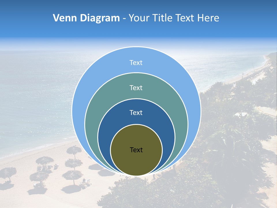Vacation Beautiful Sunny PowerPoint Template