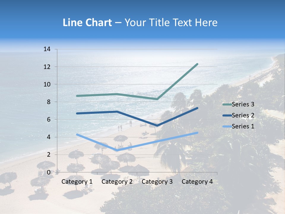 Vacation Beautiful Sunny PowerPoint Template