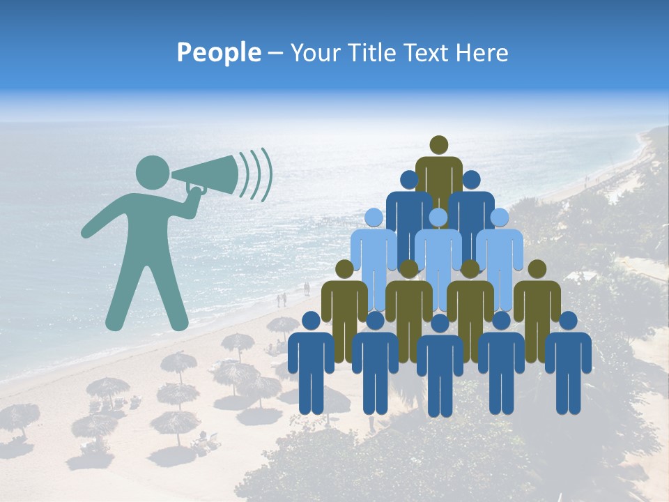 Vacation Beautiful Sunny PowerPoint Template