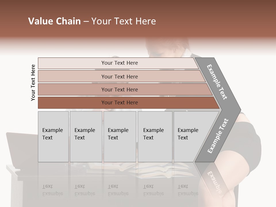 Test Sitting White PowerPoint Template