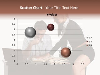 Test Sitting White PowerPoint Template