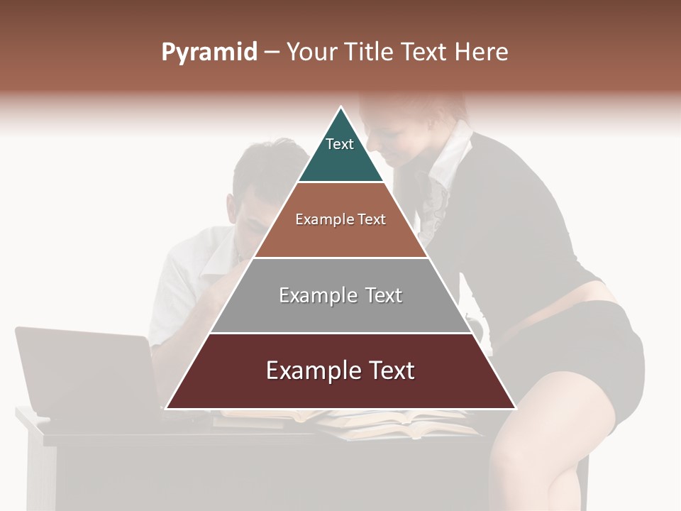 Test Sitting White PowerPoint Template
