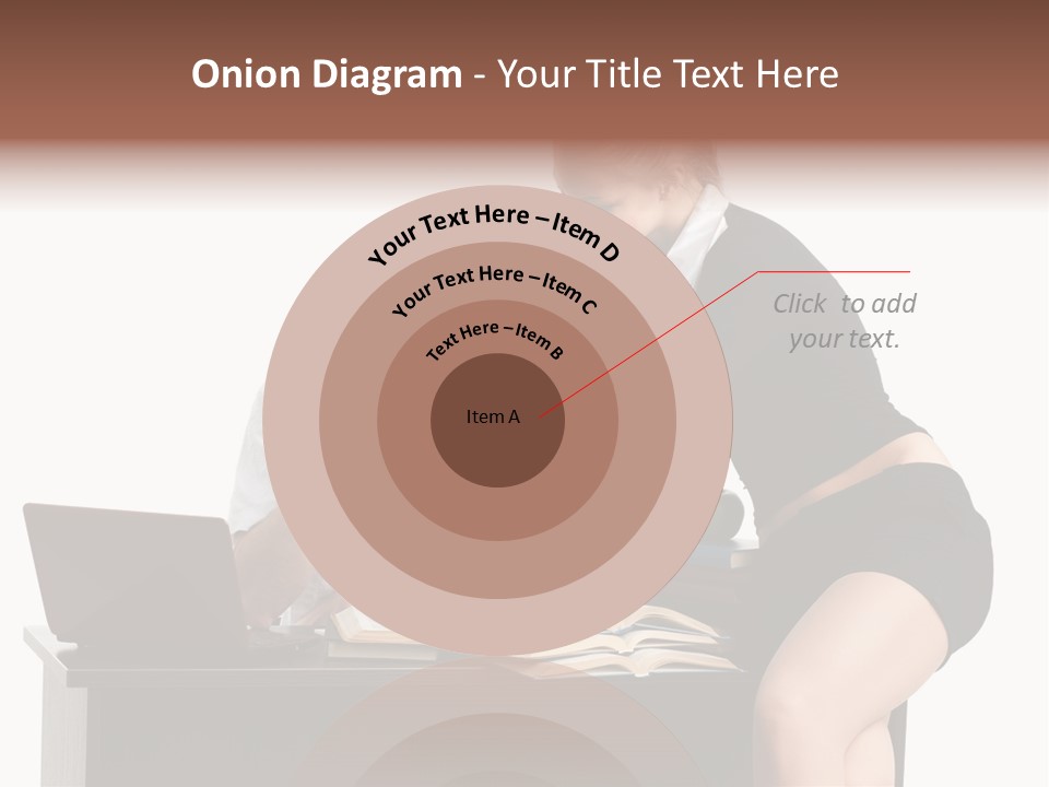 Test Sitting White PowerPoint Template
