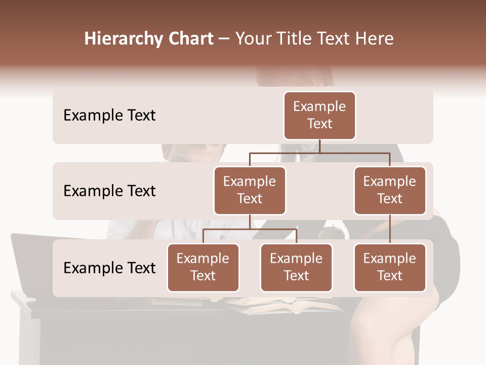 Test Sitting White PowerPoint Template