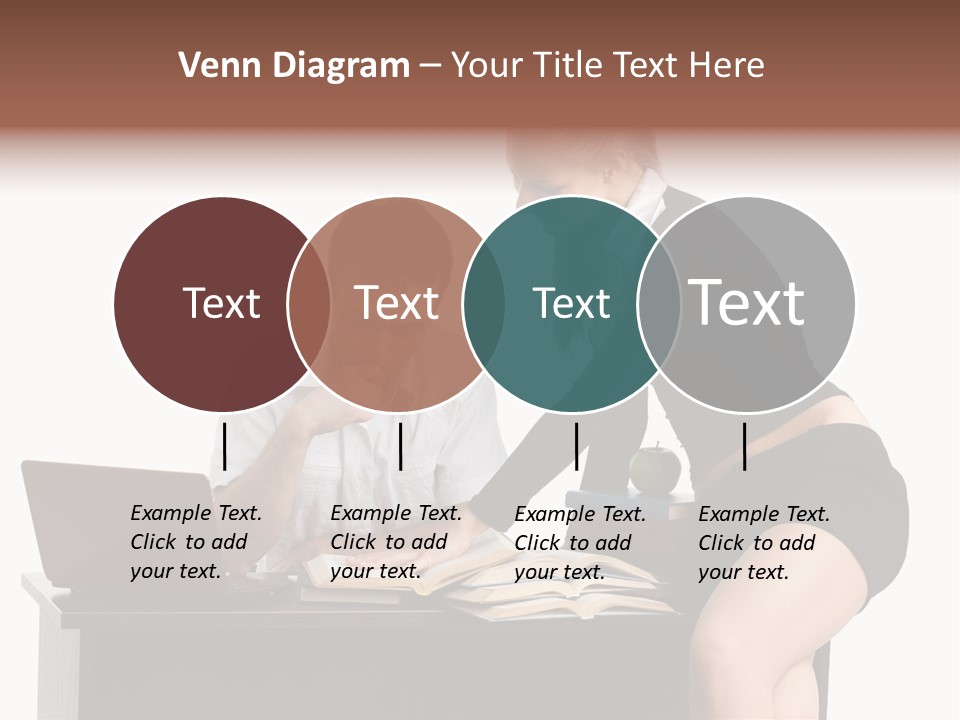 Test Sitting White PowerPoint Template